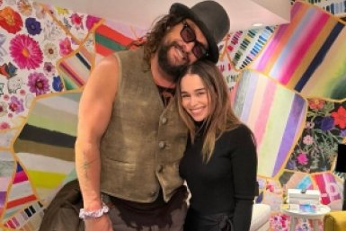 Джейсон Момоа и Эмилия Кларк соцсети Эмилии Кларк