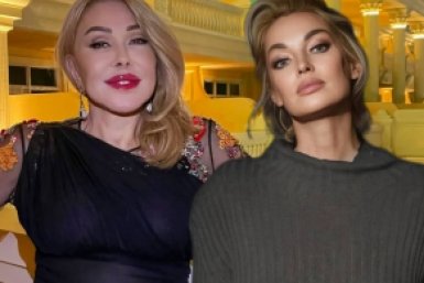 Любовь Успенская и Анастасия Волочкова коллаж сгенерирован PrimaDonna.media на основе соцсетей знаменитостей