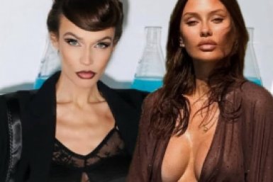 Алена Водонаева и Виктория Боня коллаж сгенерирован PrimaDonna.media на основе соцсетей знаменитостей