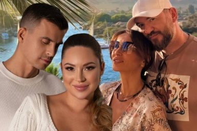 Кирилл и Дарья Туриченко, Анфиса Чехова и Александр Златопольский коллаж сгенерирован PrimaDonna.media на основе соцсетей знаменитостей