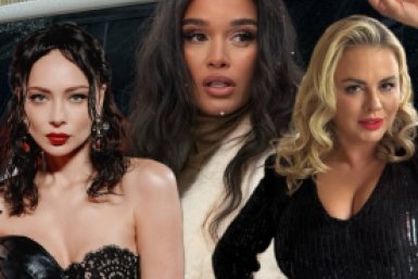 Настасья Самбурская, Ксения Бородина и Анна Семенович коллаж сгенерирован PrimaDonna.media на основе соцсетей знаменитостей