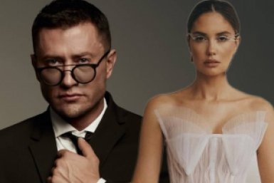 Павел Прилучный и Агата Муцениеце коллаж сгенерирован PrimaDonna.media на основе соцсетей знаменитостей