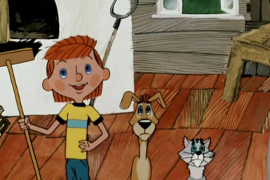 Мультфильм &quotТрое из Простоквашино&quot (0+) стоп-кадр из мультфильма &quotТрое из Простоквашино&quot (0+)