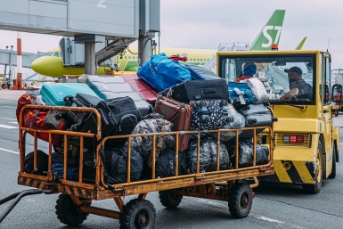 багаж, чемоданы, потеря багажа, внутренние вылеты, регистрация, аэропорт Владивостока Мария Смитюк, ИА PrimaMedia