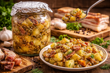 Рецепт картошки Сгенерировано ИИ