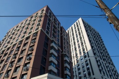 Точечная застройка, высотка, дом, жилье, квартира, окна, Кировский район Юлия Матреницкая, ИА AmurMedia.ru