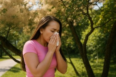 Врач рассказала, как аллергикам пережить сезон цветения Chat GPT