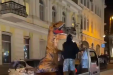 ночная выходка жителя в костюме дракона разгневала приморцев tg-канал (18+) svodka25