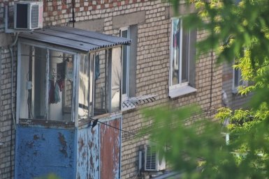 Балкон многоквартирного дома Ольга Долгополова, ИА UssurMedia