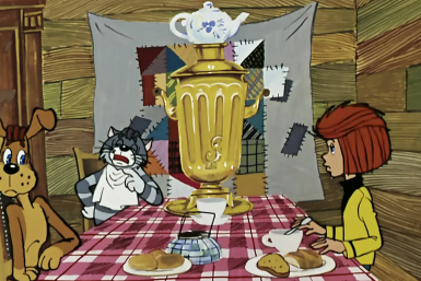 Тематическое фото кадр из мультфильма &quotТрое из Простоквашино&quot (0+), 1978 года