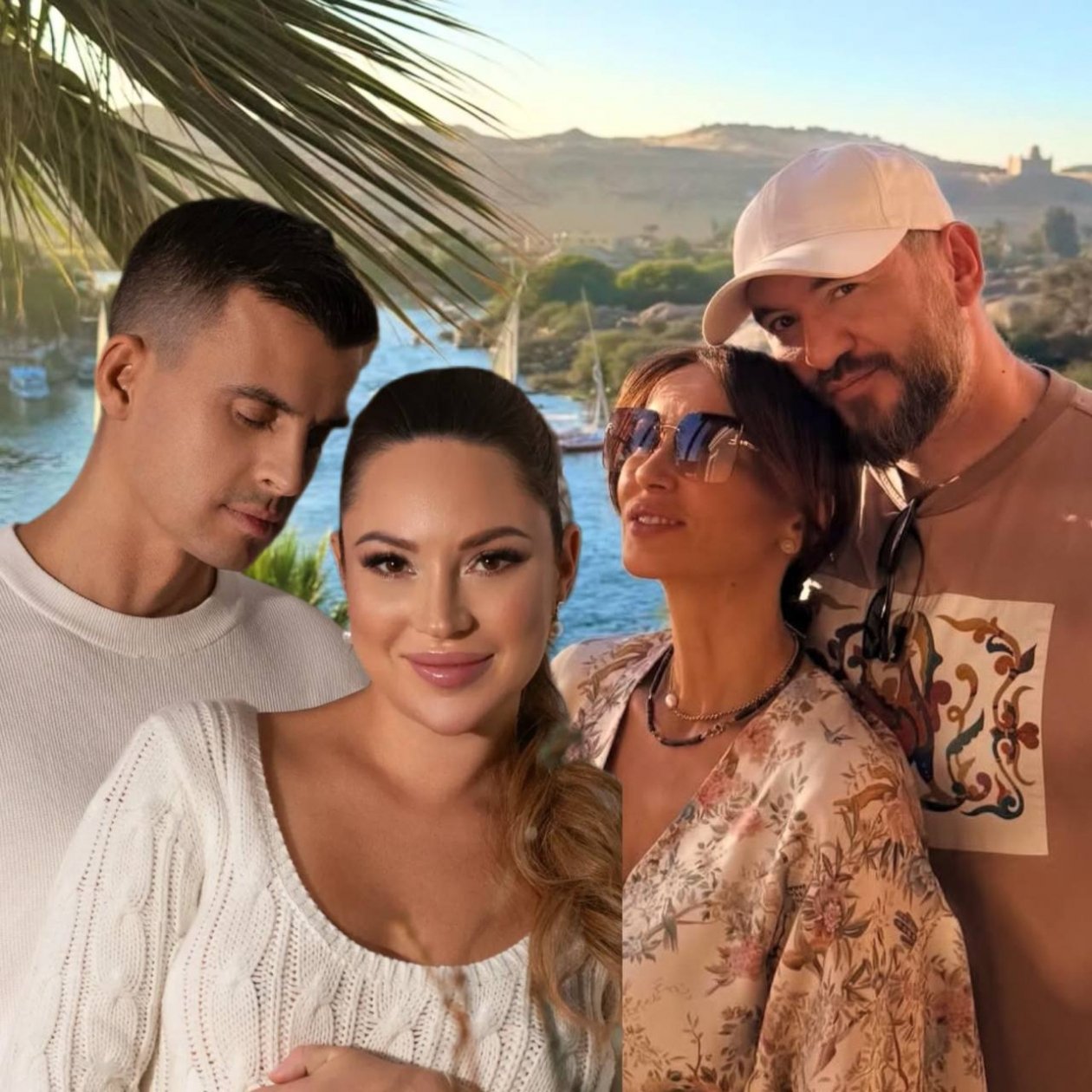 Кирилл и Дарья Туриченко, Анфиса Чехова и Александр Златопольский коллаж сгенерирован PrimaDonna.media на основе соцсетей знаменитостей