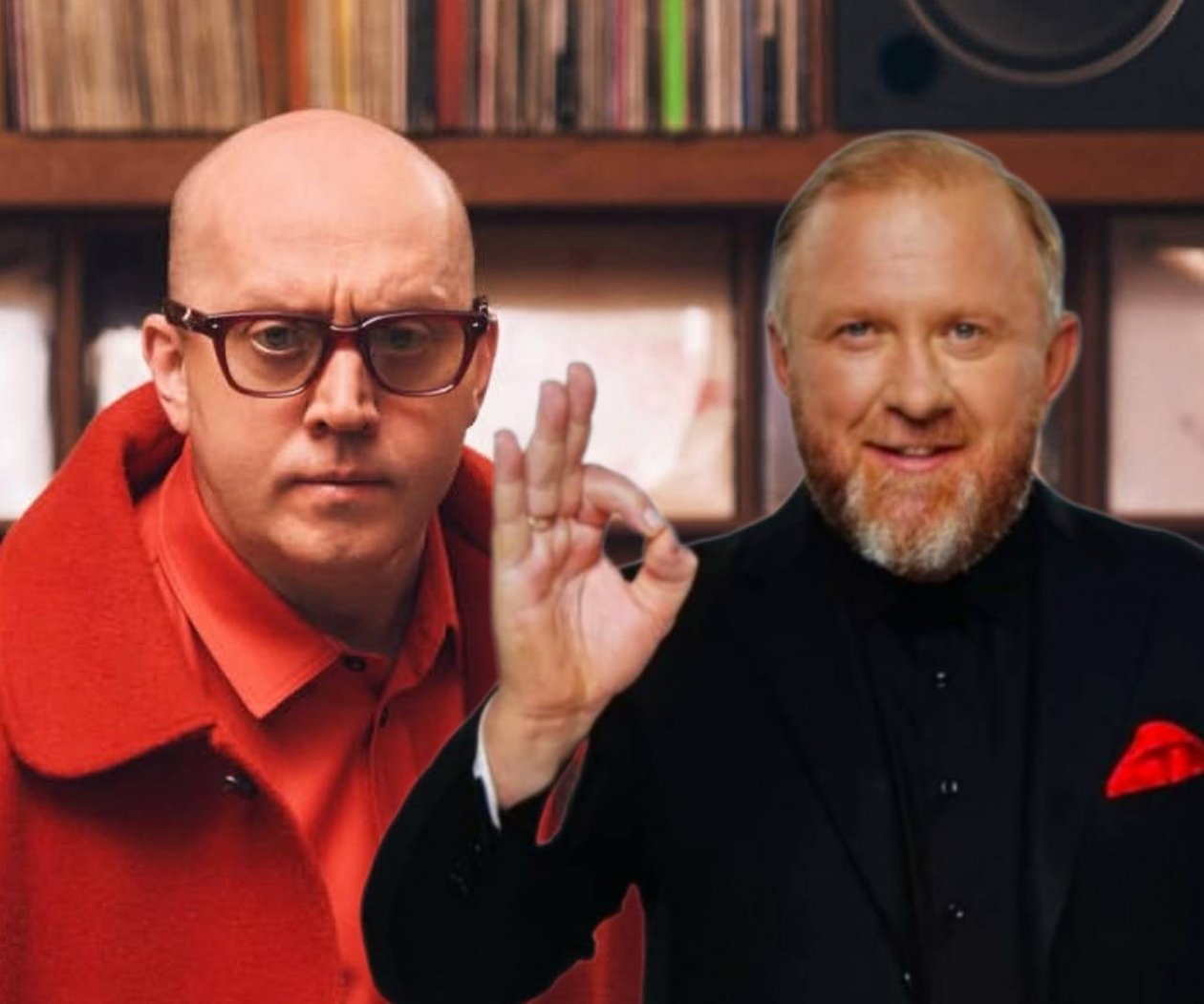 Сергей Борунов и Константин Ивлев коллаж сгенерирован PrimaDonna.media на основе соцсетей знаменитостей