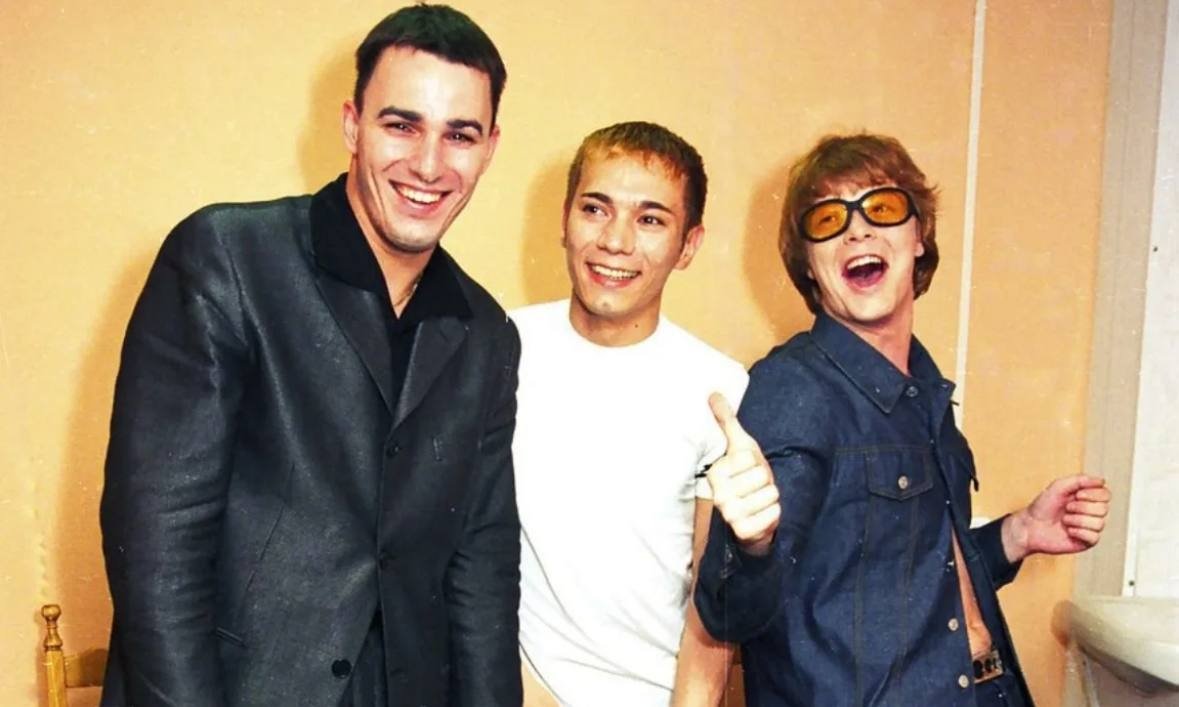 Музыкальная группа &quotИванушки International&quot (18+). Кирилл Андреев, Олег Яковлев и Андрей Григорьев-Аполлонов соцсети Андрея Григорьева-Аполлонова