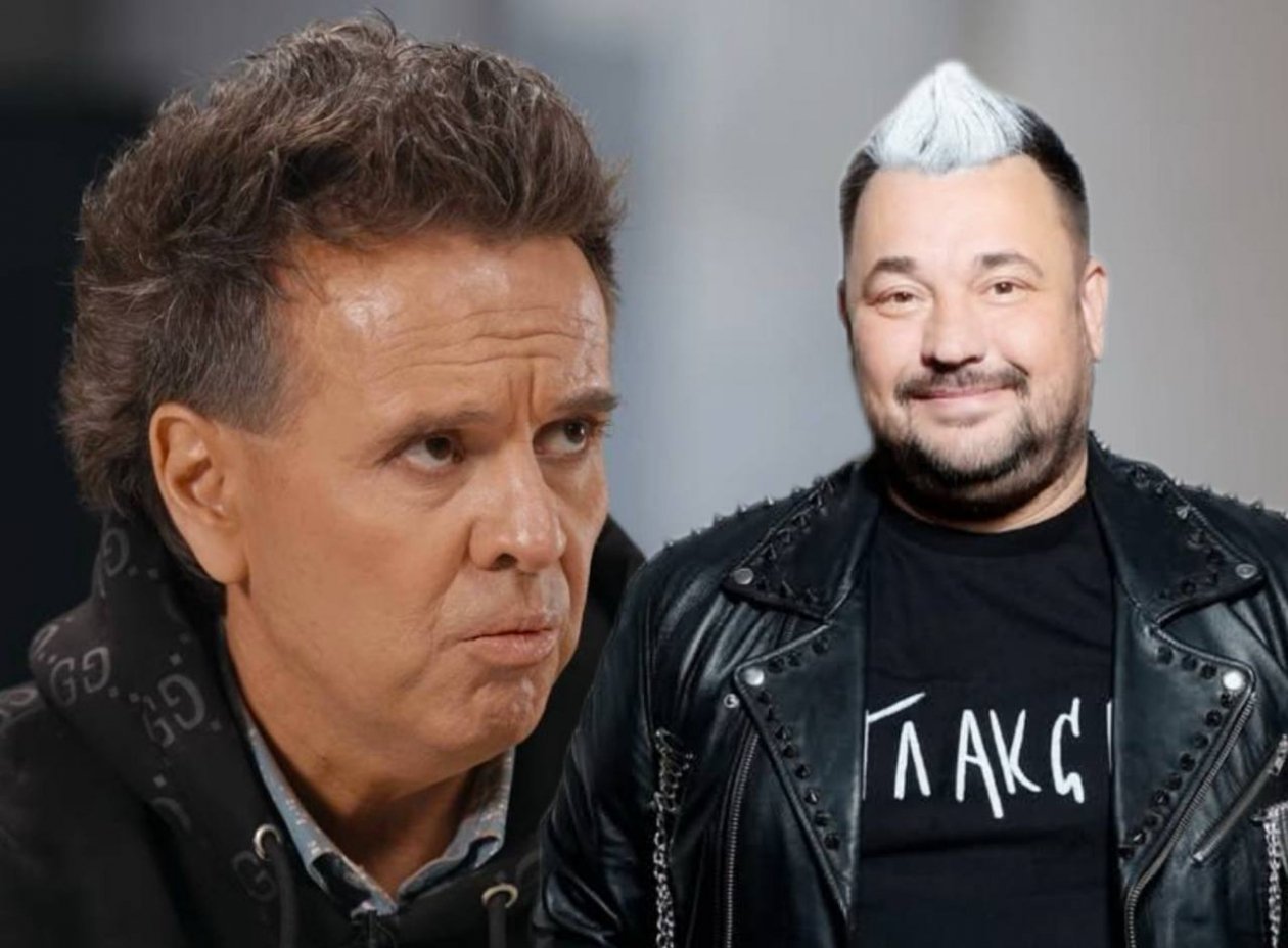 Андрей Губин и Сергей Жуков коллаж сгенерирован PrimaDonna.media на основе соцсетей Сергея Жукова и стоп-кадра из шоу &quotОстрожно. Собчак&quot (18+)