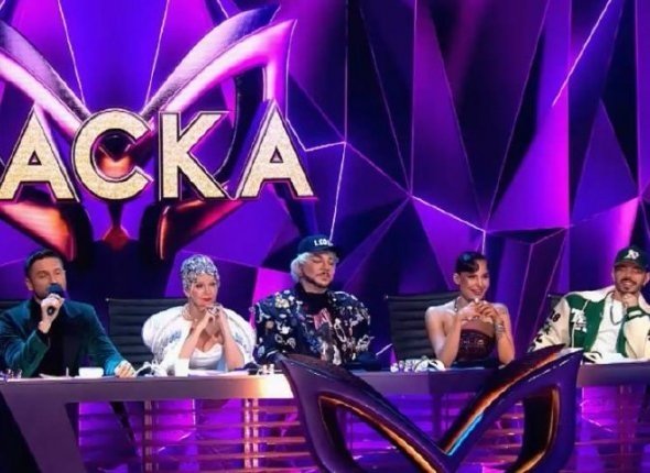 Судьи в шоу &quotМаска&quot (16+) стоп-кадр из шоу &quotМаска&quot (16+)