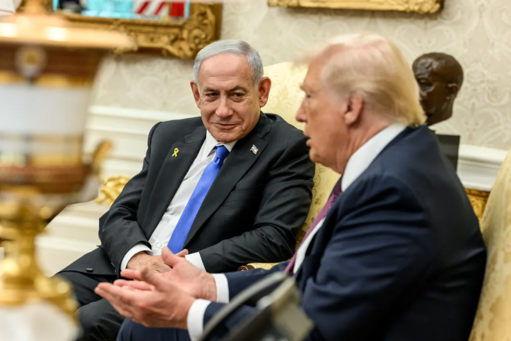 Биньямин Нетаньяху в Белом доме Пресс-служба Белого дома