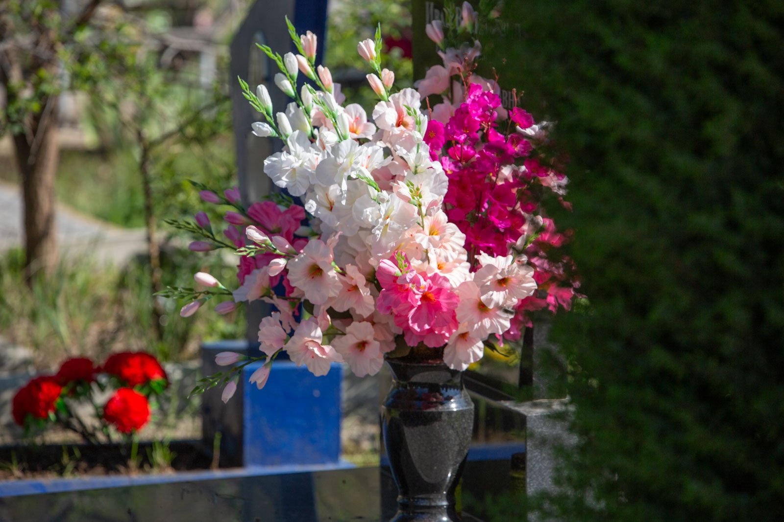 Кладбище, могилы, венки, похороны, траур Артём Хорошилов  , ИА Stavropol.Media