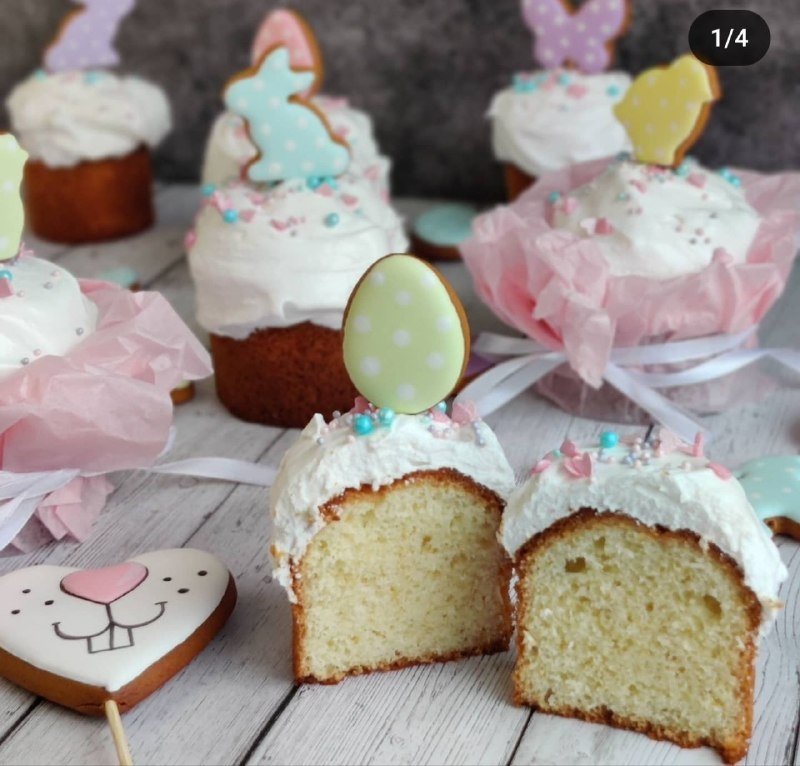 Творожный кулич получается мягким, нежным Натальи Медынской